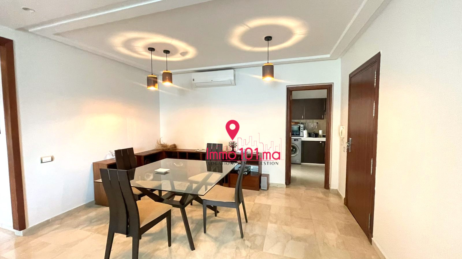 Location appartement meublé à Hay Riad SILAM2375